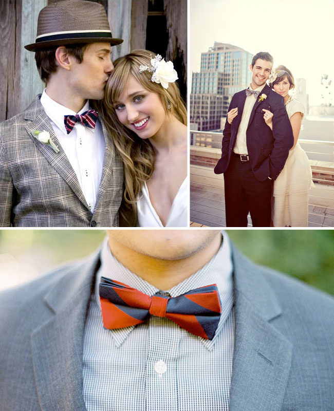 fun bowties for your wedding