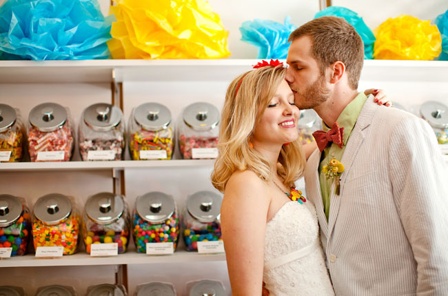 candy theme wedding