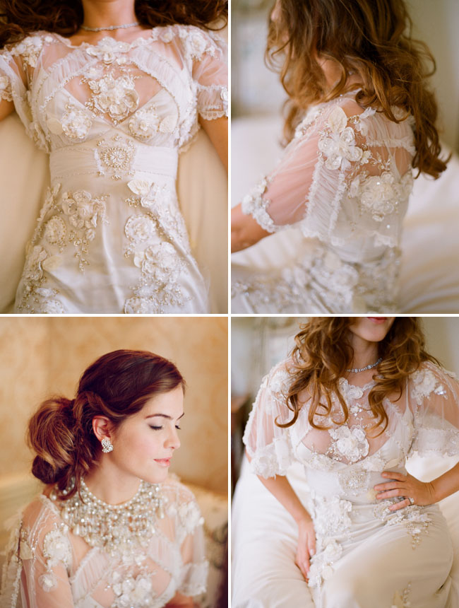 Claire pettibone wedding dress