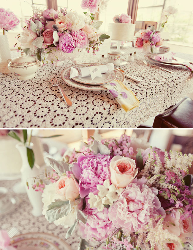 vintage wedding table ideas