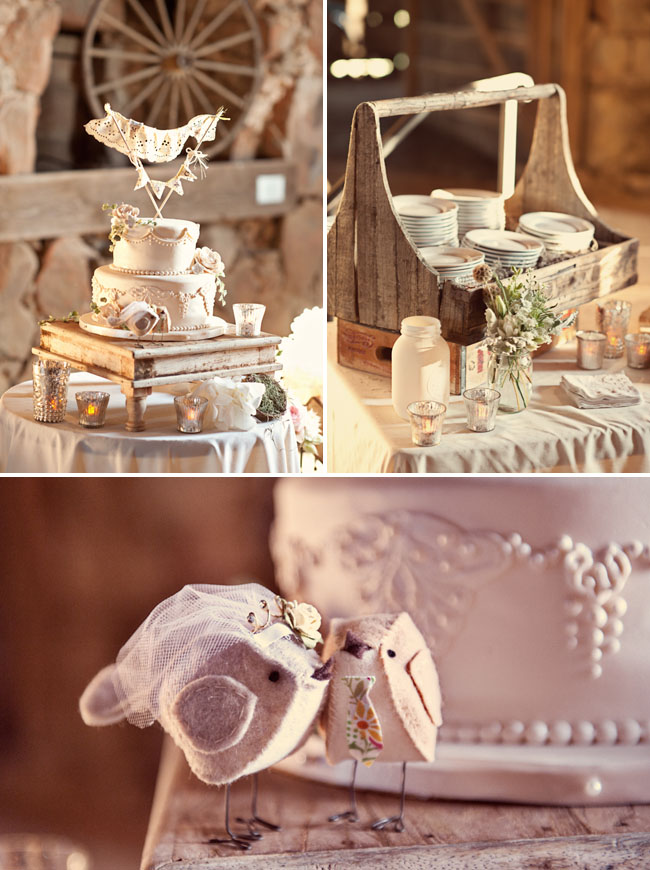birdie wedding cake topper