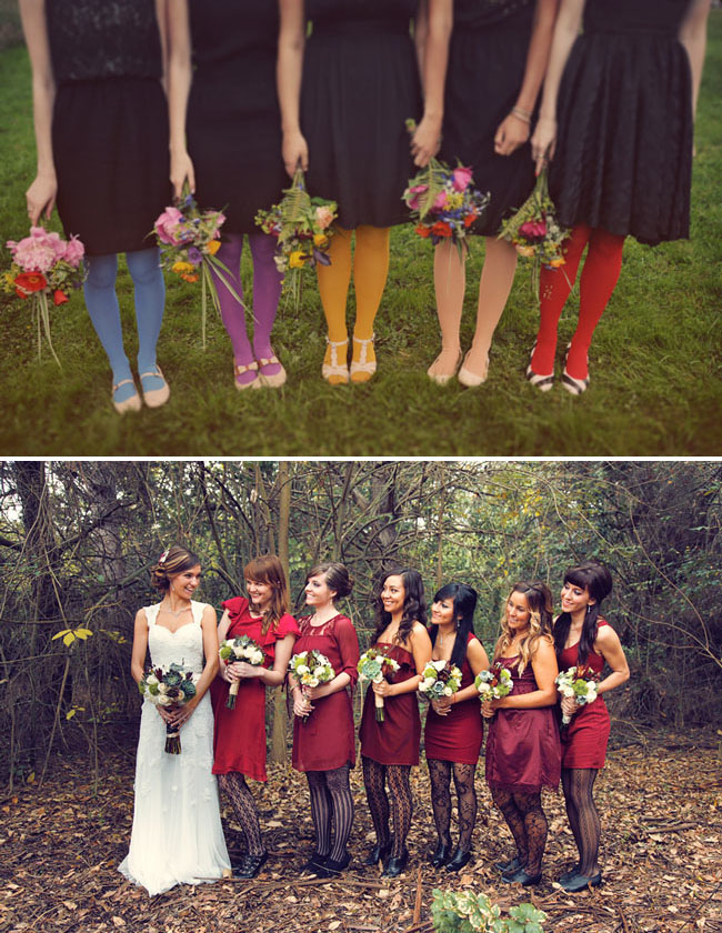 The top photo is from this Vintage Inspired Canadian Wedding photographed by