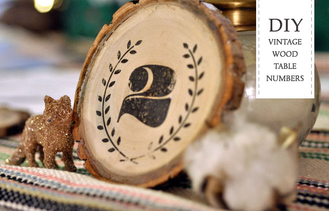 DIY: Vintage Wood Table Numbers | Green Wedding Shoes | Weddings ...