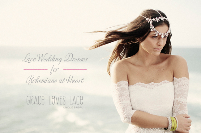 Boho Wedding Dresses from Grace Loves Lace | Green Wedding Shoes ...