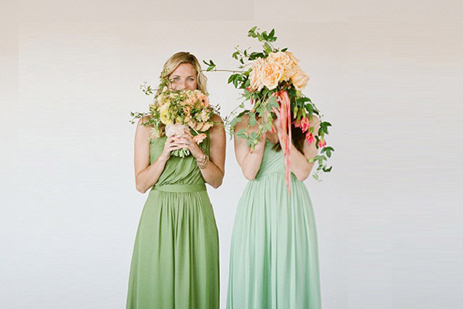 Dreamy Dresses for the Bride + Bridesmaids from Azazie