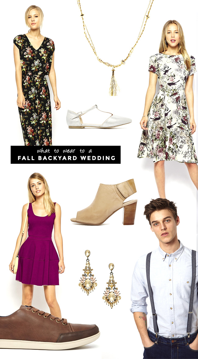 What to Wear For Guests Attending a Fall Wedding | Green ...