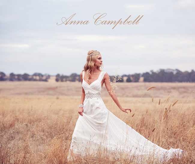 Anna Campbell wedding dresses