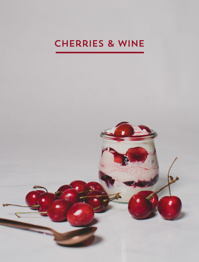 cherries & wine