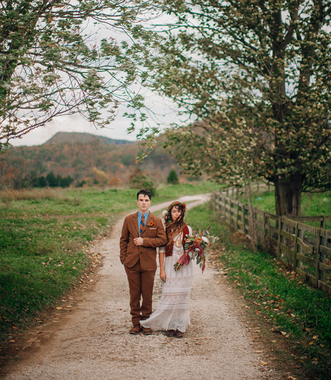 Southwest Virginia farm wedding