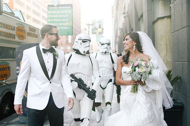 Star Wars inspired wedding
