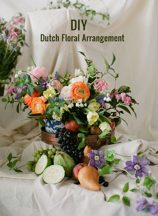 DIY Dutch Floral Arrangement | Green Wedding Shoes | Weddings, Fashion