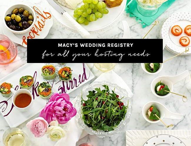 Macy's Wedding Registry