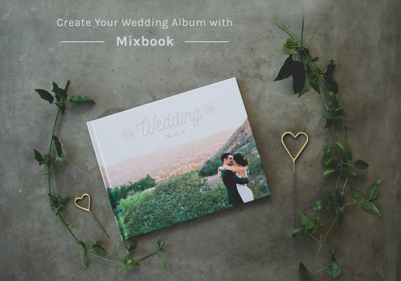 Create Your Wedding Album with Mixbook