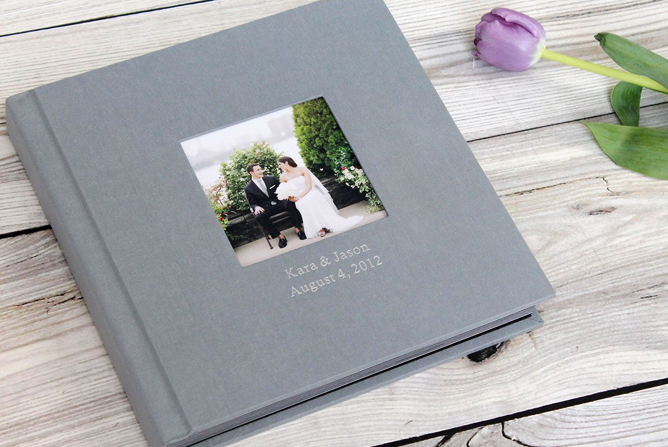Affordable, High Quality Flush Mount Wedding Albums from Albums Remembered