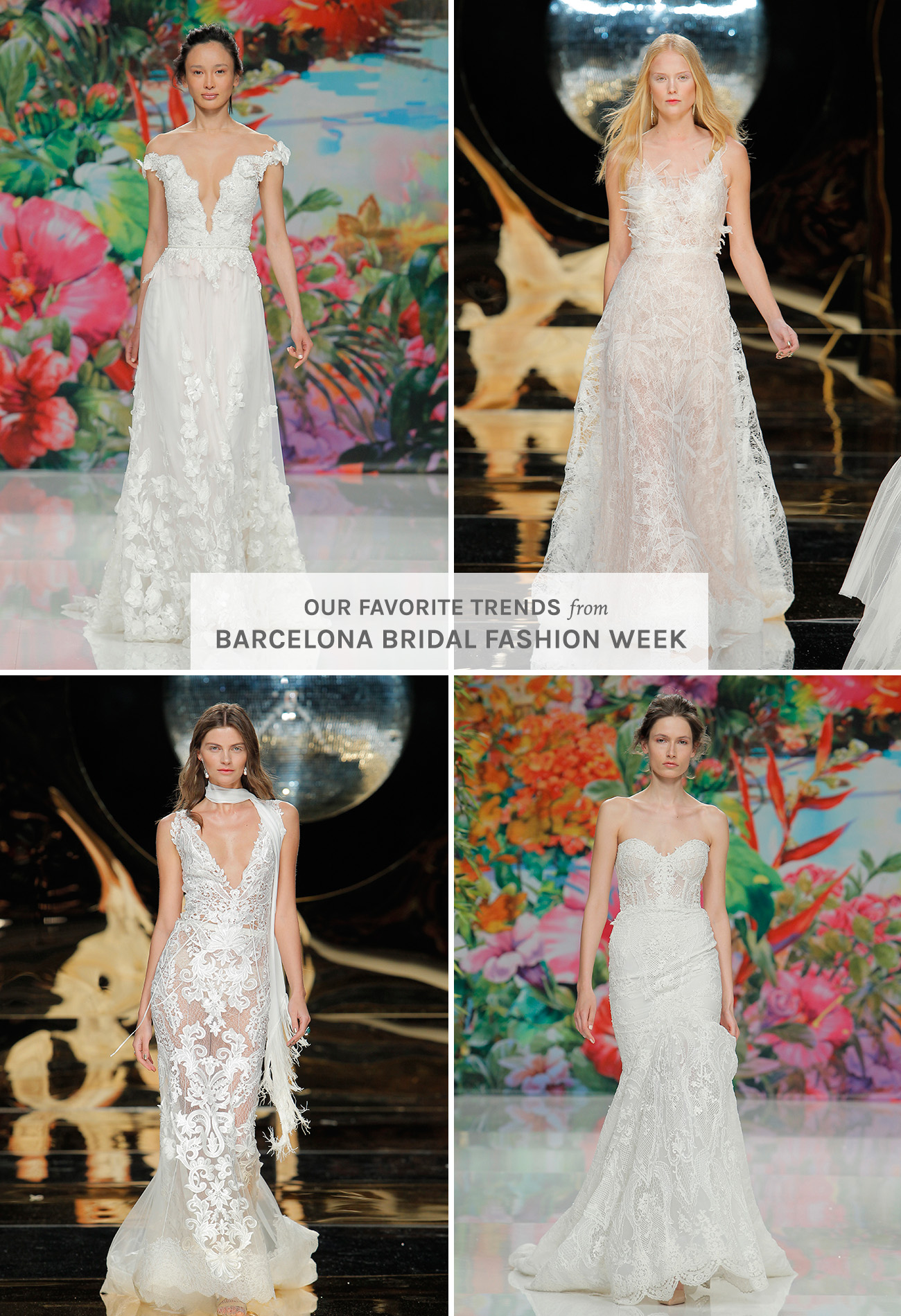 Our Favorite Trends from Barcelona Bridal Fashion Week