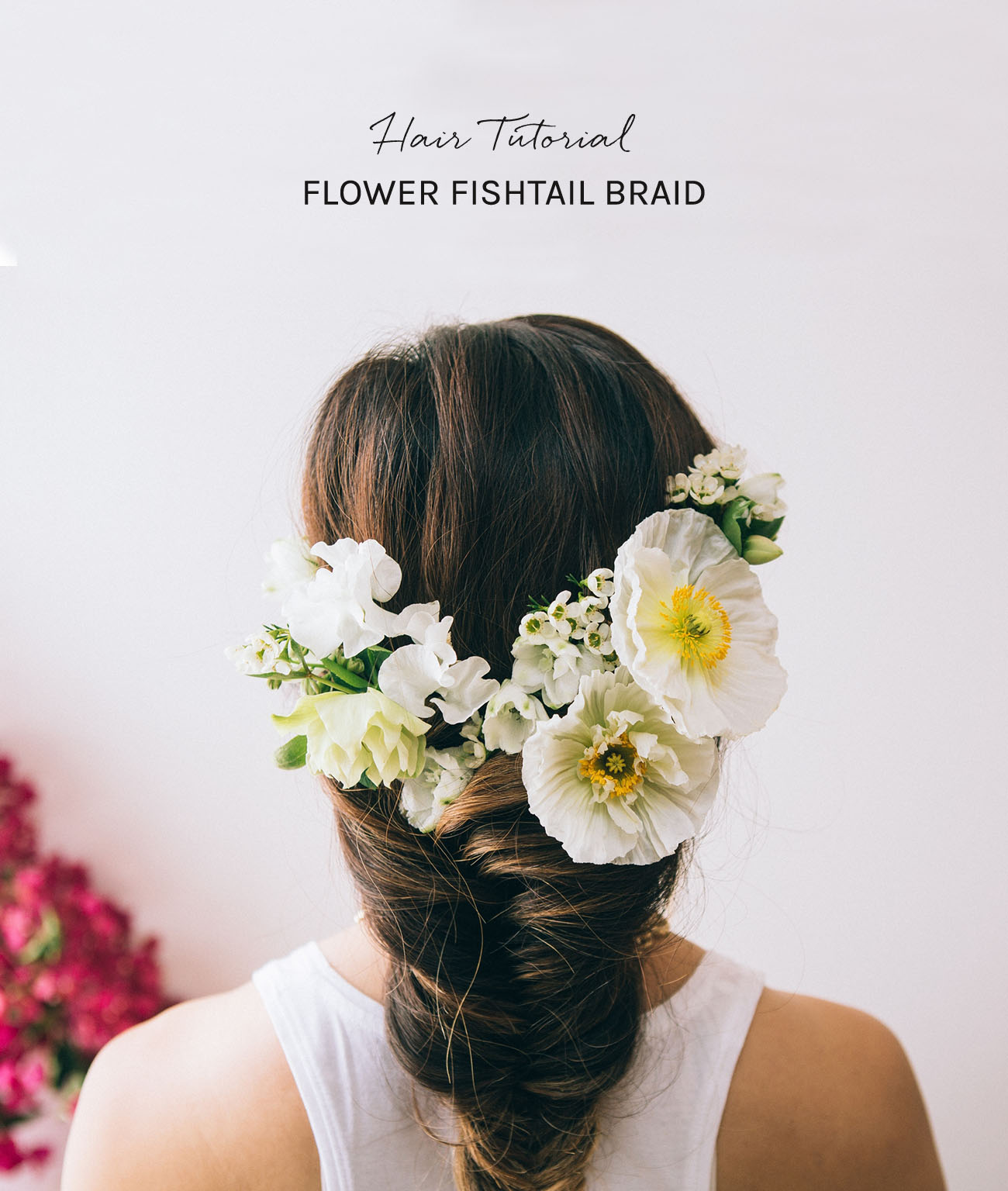 Flower Fishtail Braid