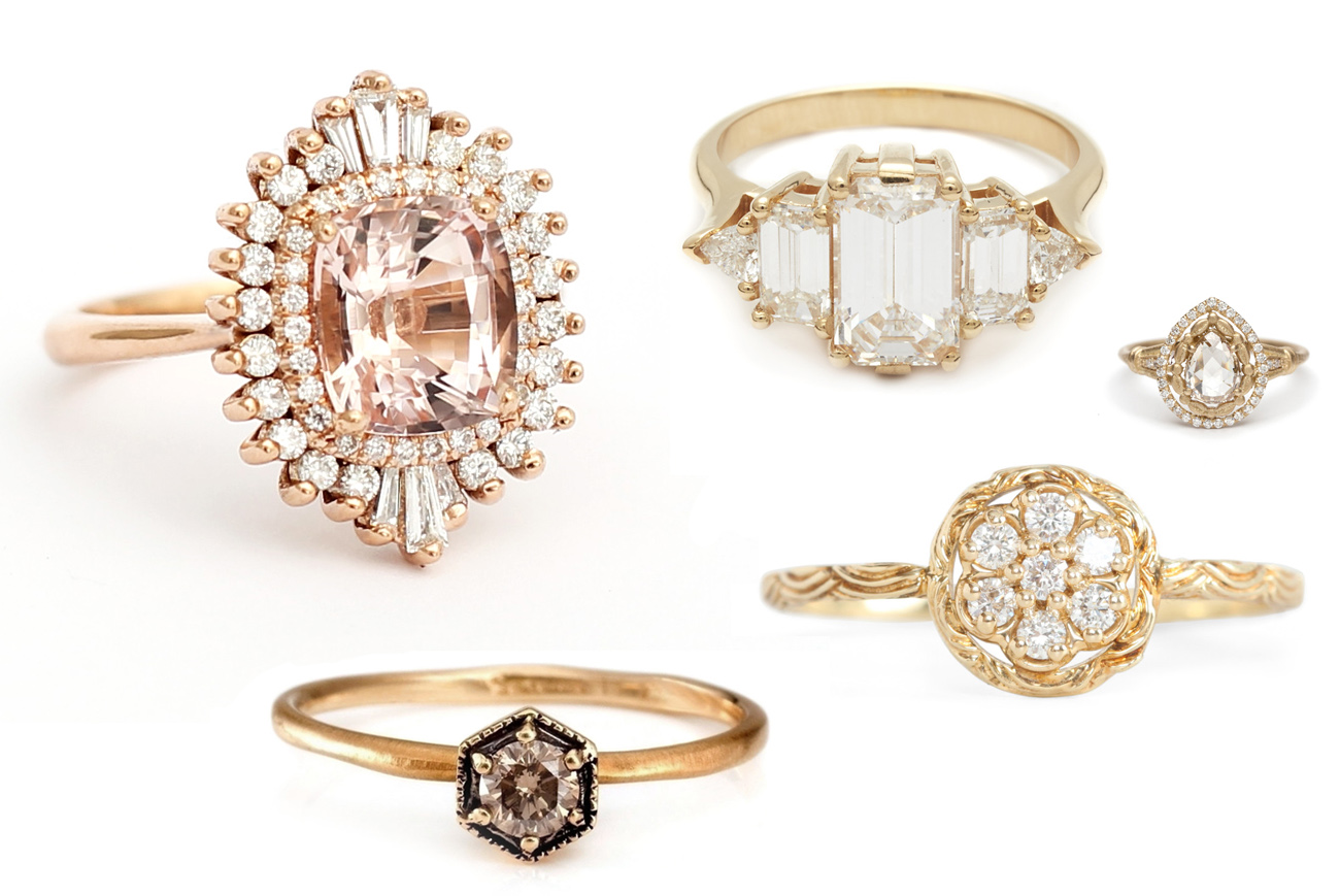 Unique Diamond Engagement Rings