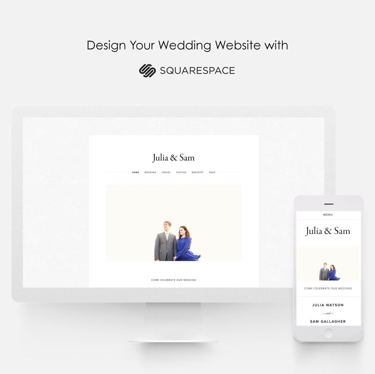 Squarespace for your wedding website