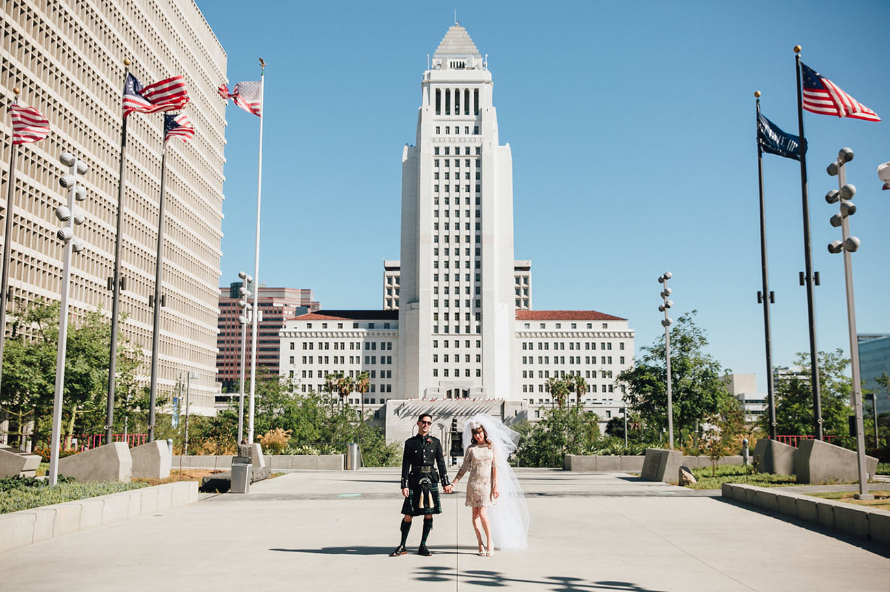 Magical Downtown Los Angeles Wedding: Tabitha + Gavin