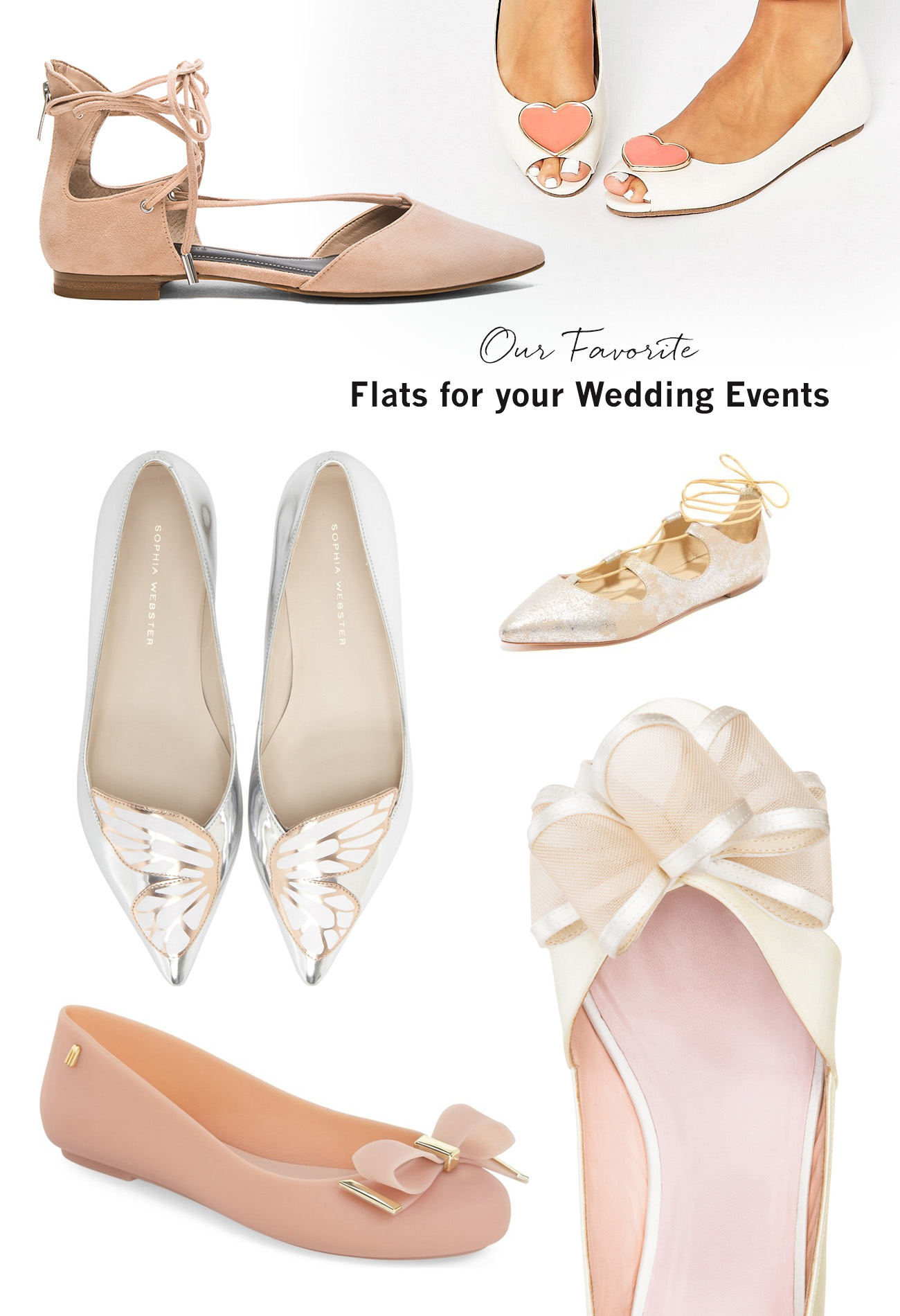 Our Favorite Flats for Your Wedding