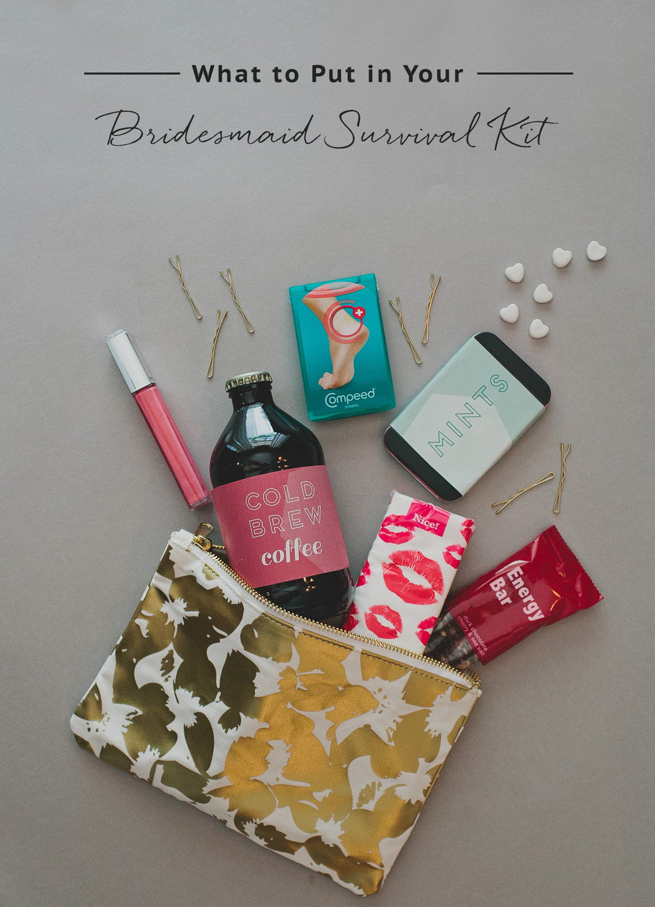 Bridesmaid Survival Kit DIY 
