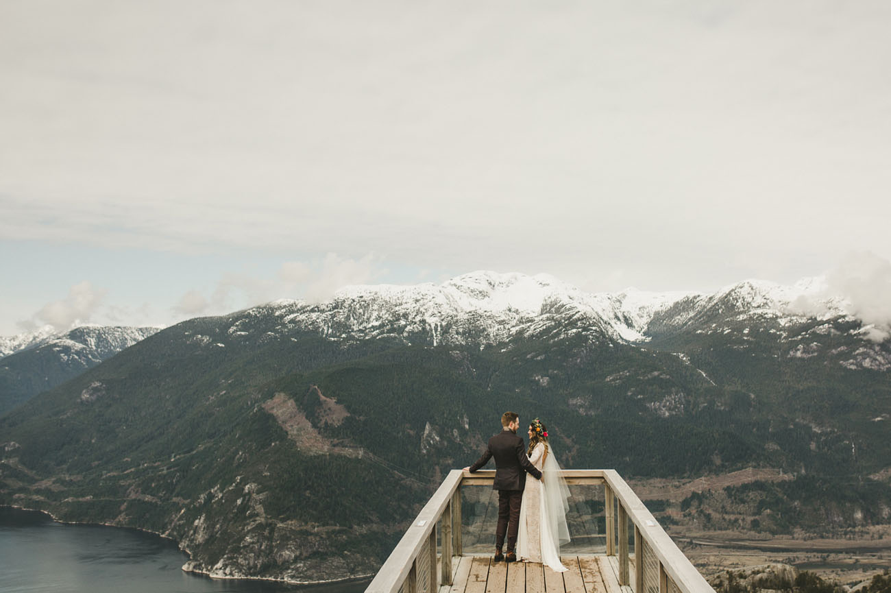 Intimate Wedding in the Canadian Mountains: Candice-May + Christopher