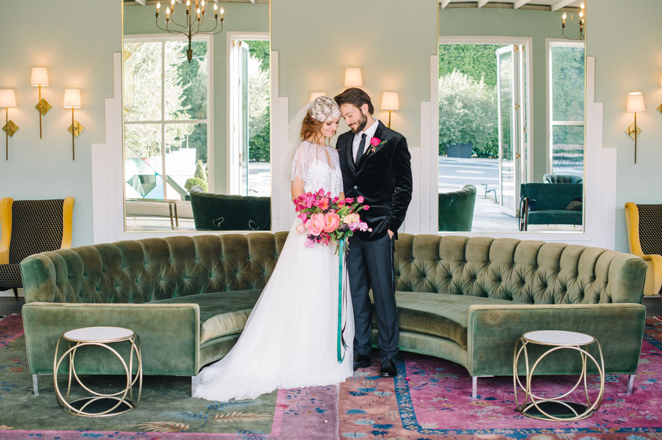 Bright + Modern Wedding Inspiration at The Fig House