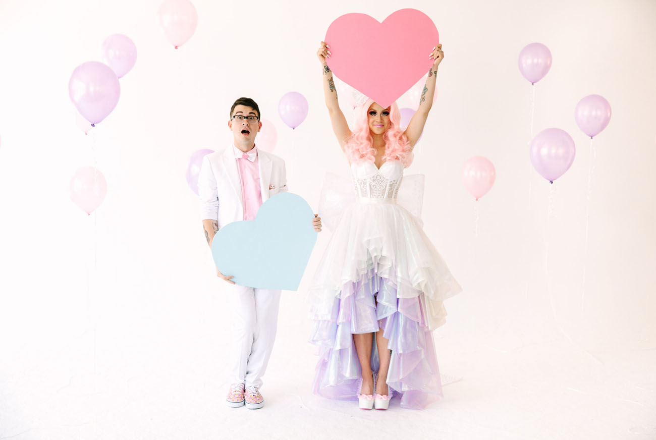 Pastel Kawaii Wonderland-Inspired Wedding: Chrissa + Jon ? Part 1