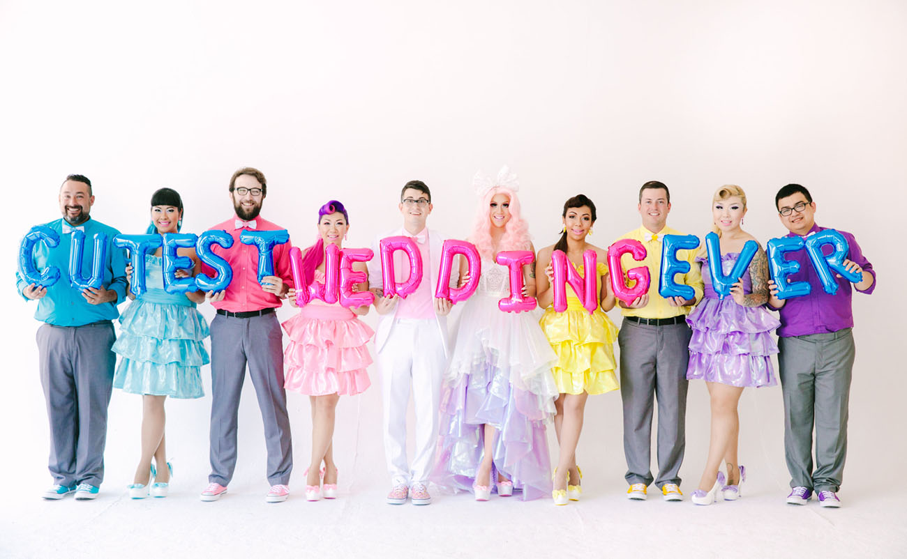 Pastel Kawaii Wonderland-Inspired Wedding ? Part Two