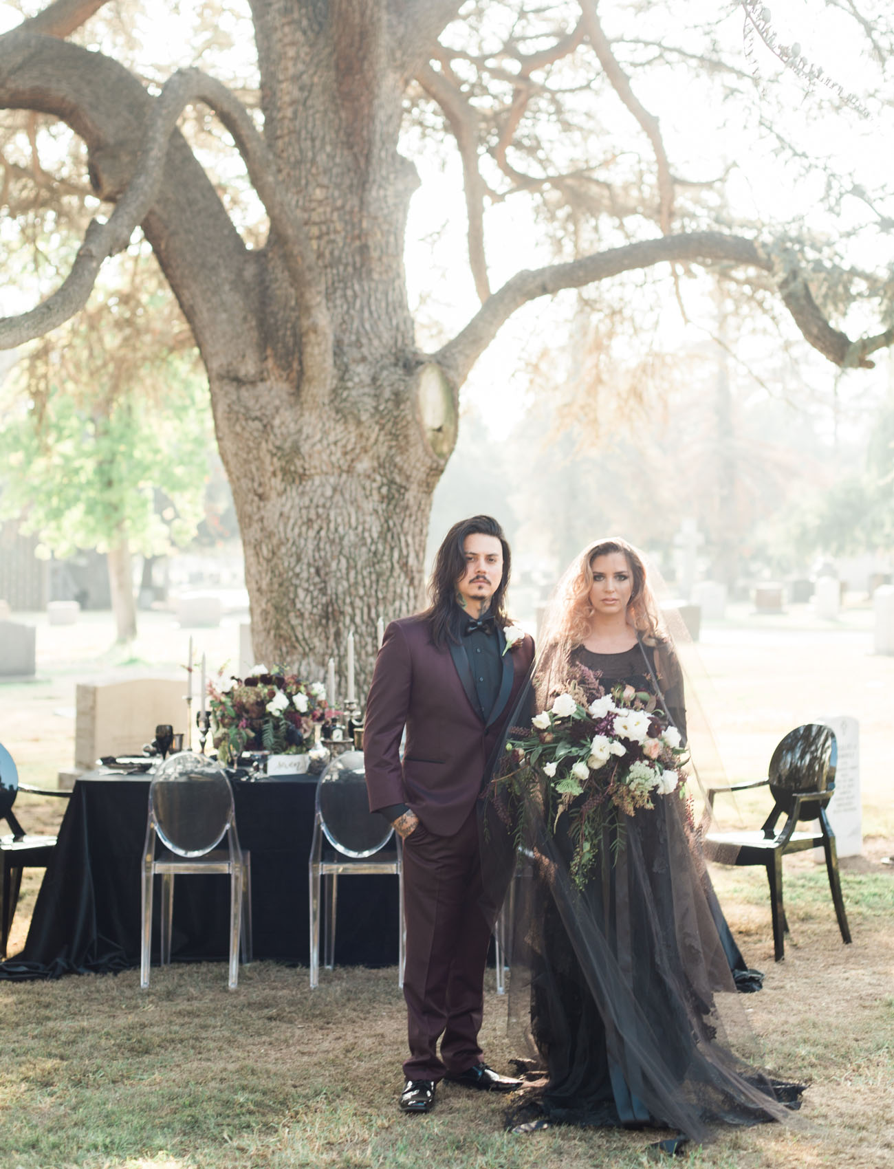 ?Til Death Do Us Part: a Wedding in a Cemetery