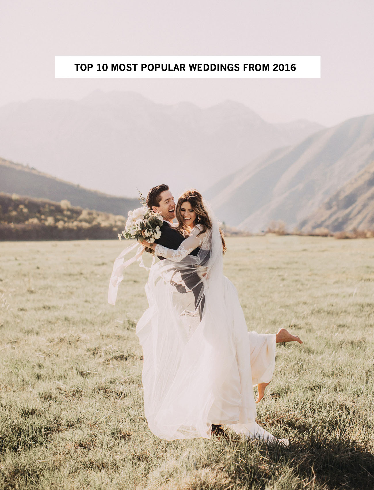 Top 10 Most Popular Weddings from 2016