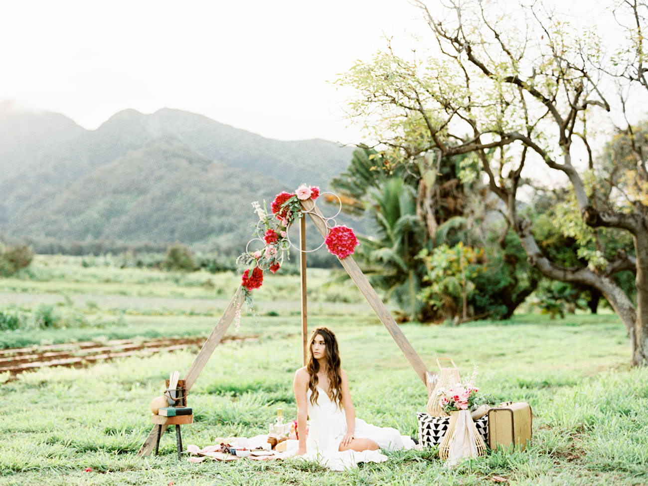 Tropical Bridal Inspiration in Maui, Hawaii