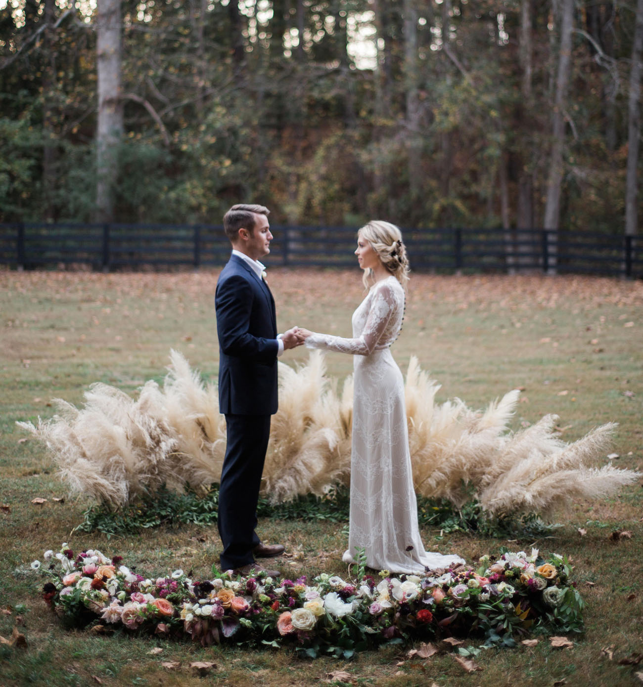 Cozy Wedding in the Woods Inspiration from the Vero Workshop