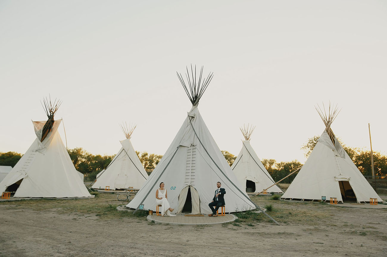 A Modern Southwestern Wedding in Marfa, Texas