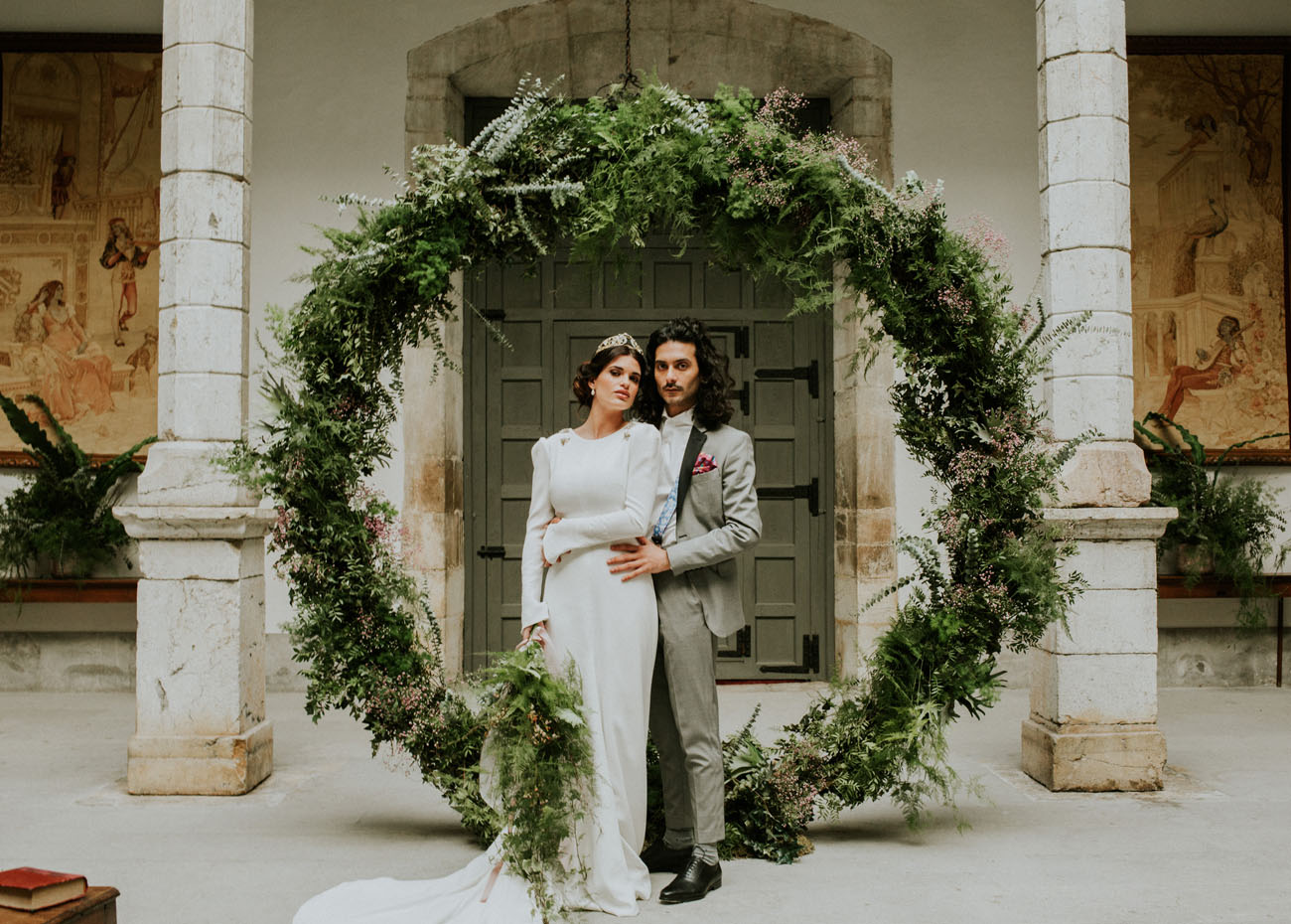 70s-Inspired Spanish Elopement Filled with Greenery