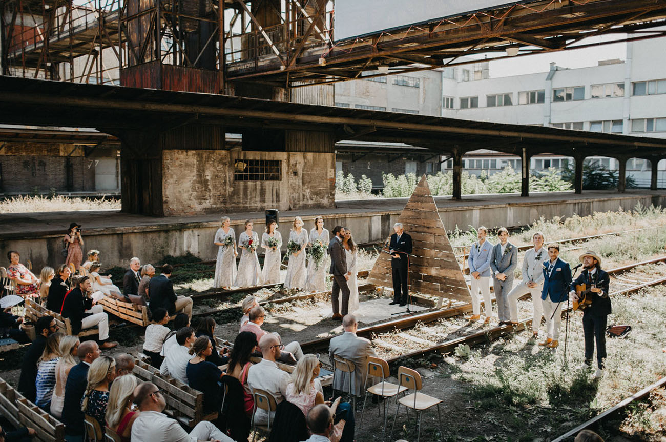 Prague Industrial Wedding