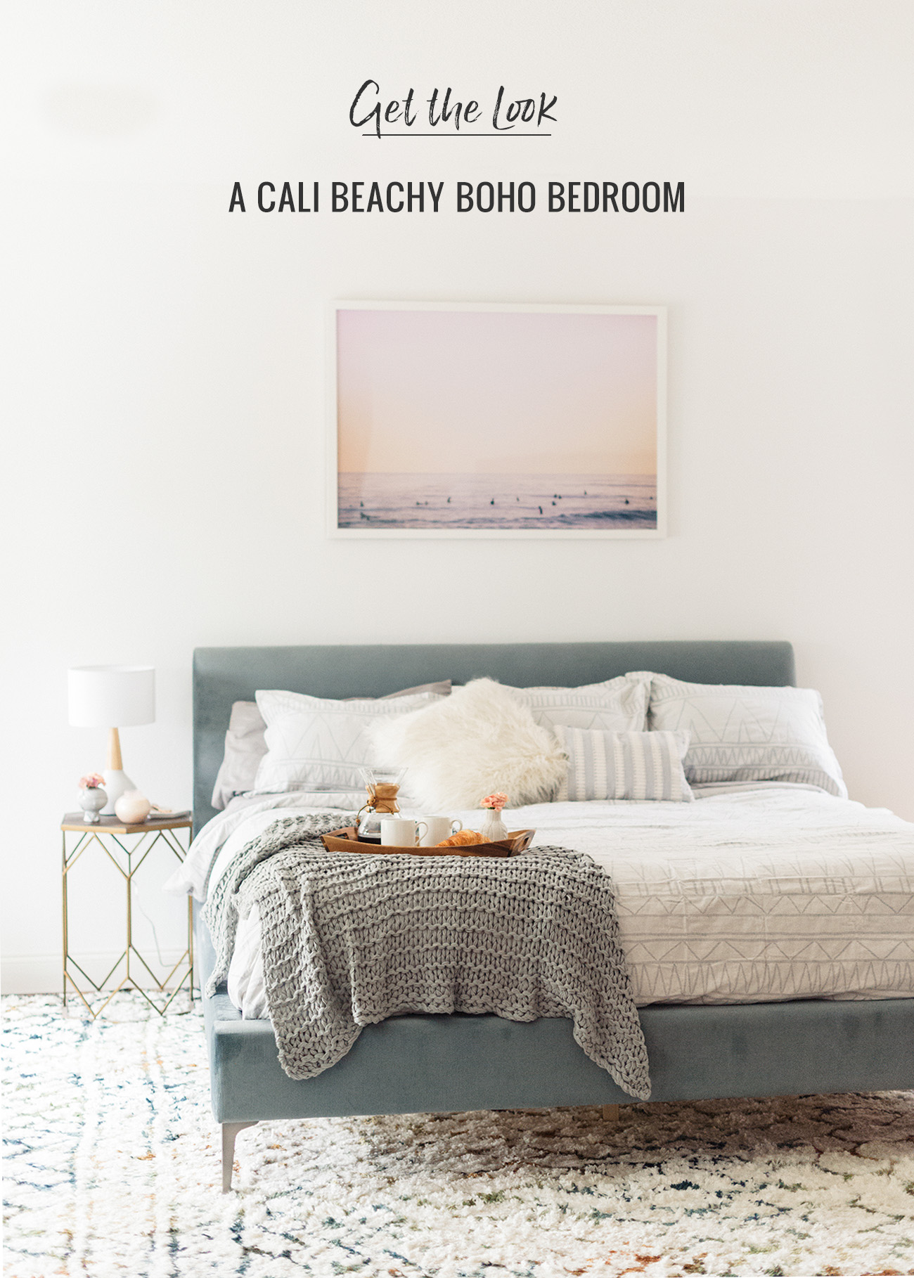 Get the Look: A Cali Beachy Boho Bedroom