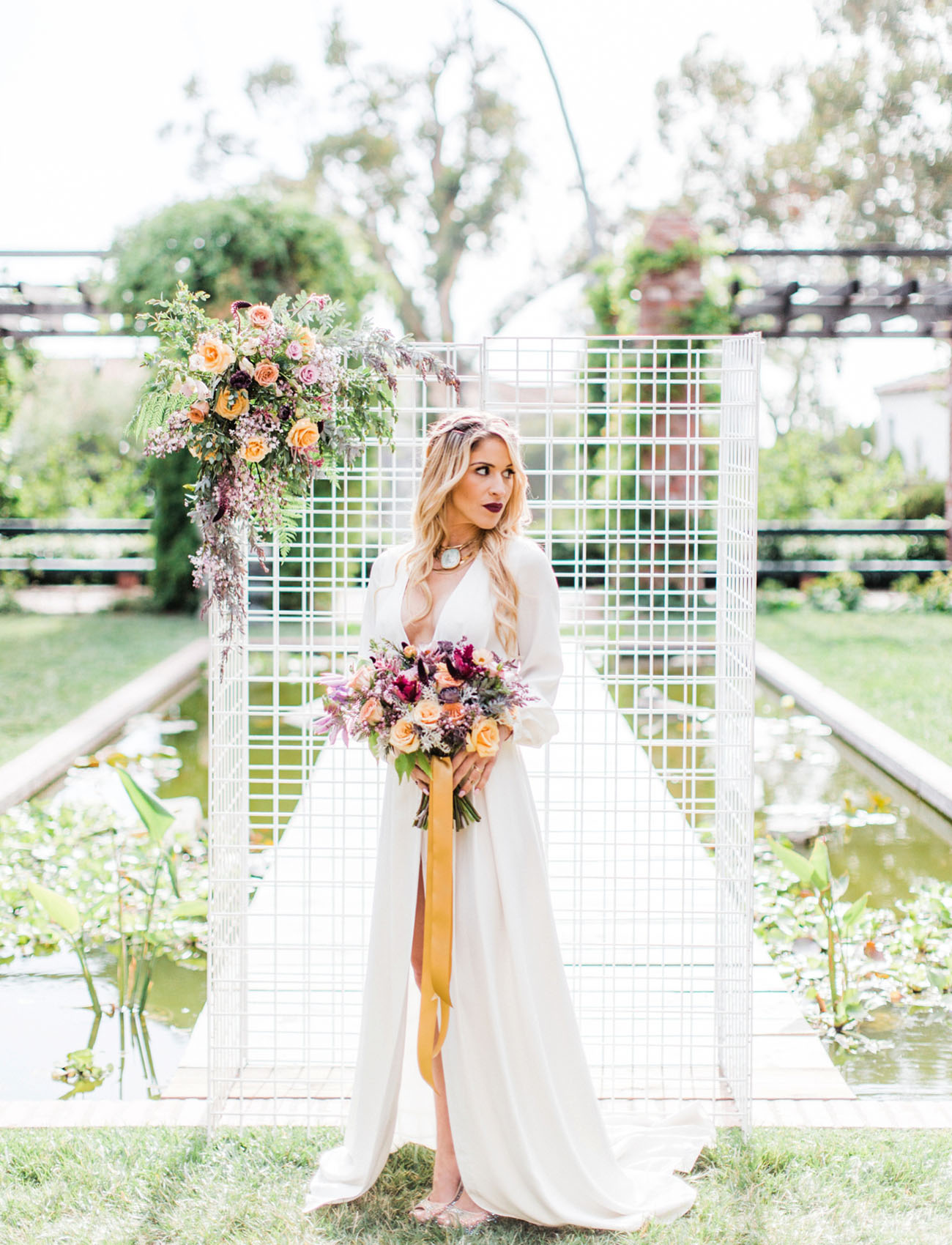 Colorful + Iridescent Wedding Inspiration With Bubbles!