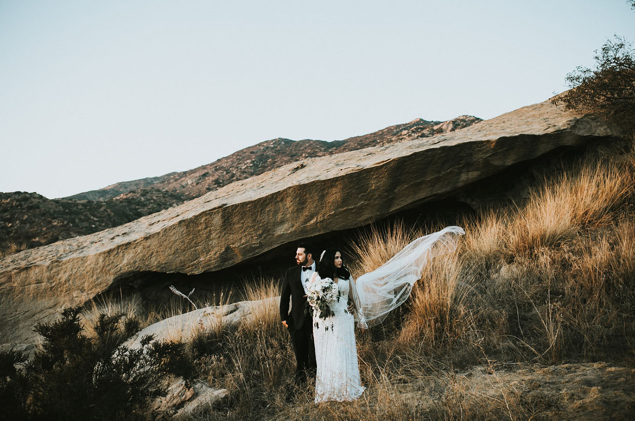 Timeless Glamour Meets Rustic Grit at this Mountain Villa Wedding