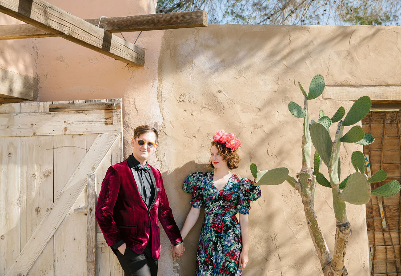 Colorful + DIY Fiesta-Inspired Desert Wedding Celebration ? Part 1