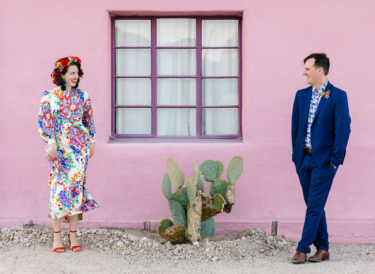 Colorful + DIY Fiesta-Inspired Desert Wedding Celebration ? Part 2
