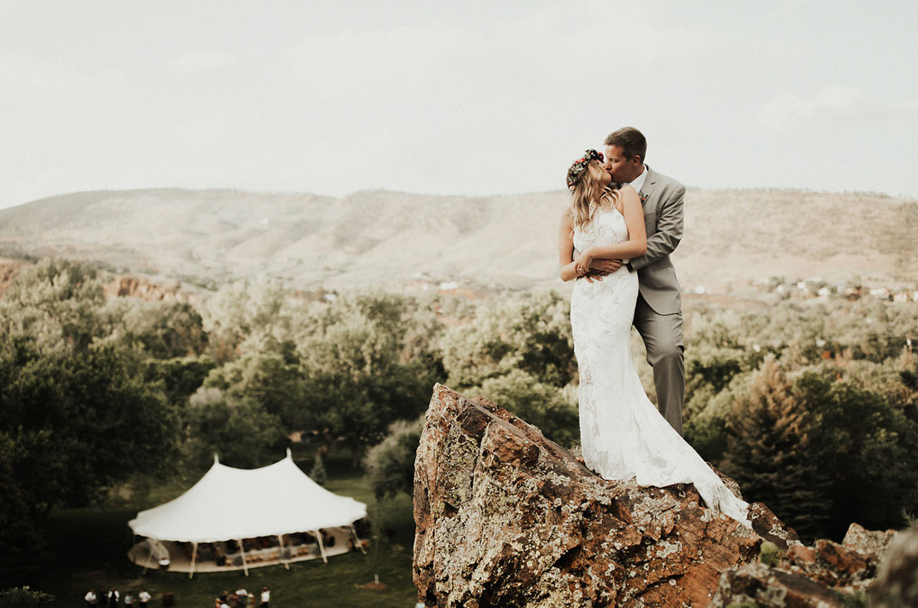 Barefoot Bohemian Wedding in the Mountains of Colorado