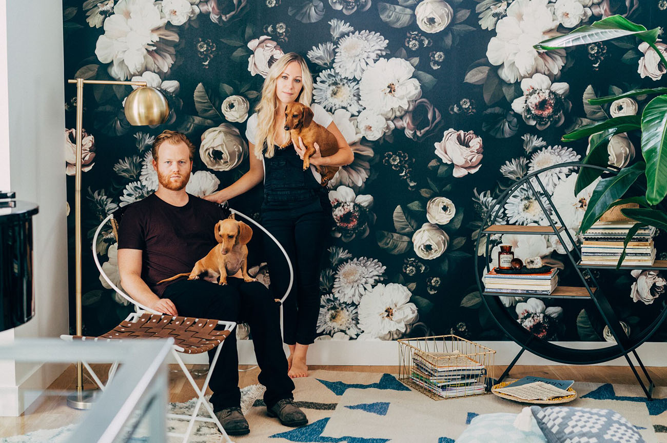 These Newlyweds Brought the Boho to Their Modern Denver Loft