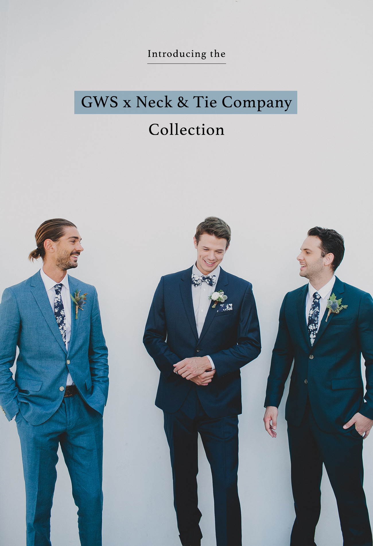Introducing The GWS x Neck & Tie Company Tie Collection!