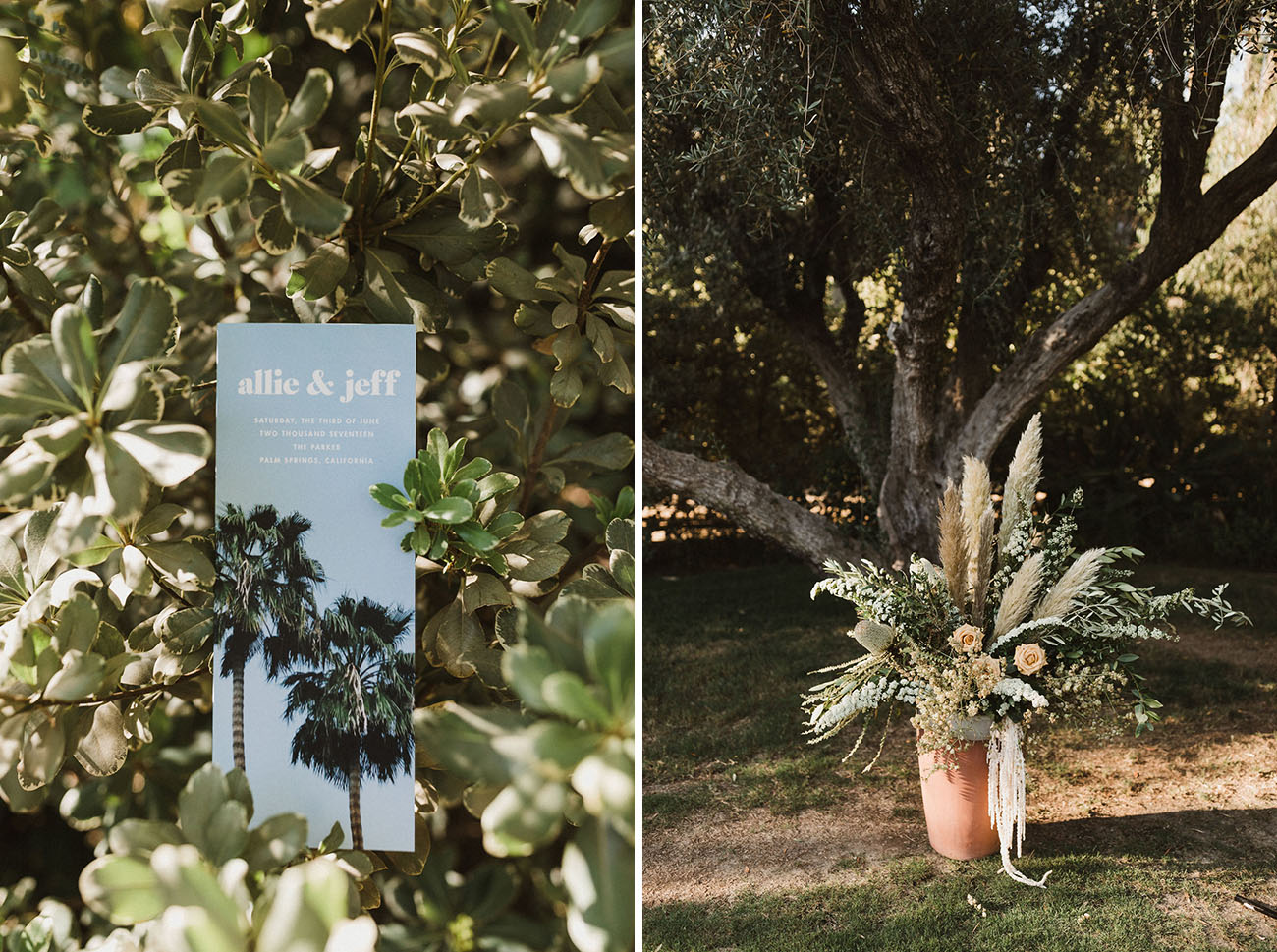 Modern and Timeless Palm Springs Wedding