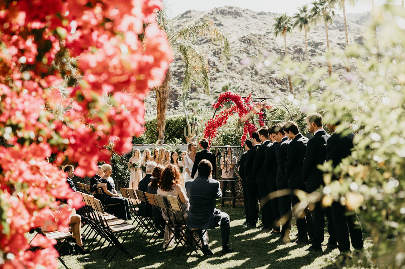 Boho Chic Palm Springs Wedding