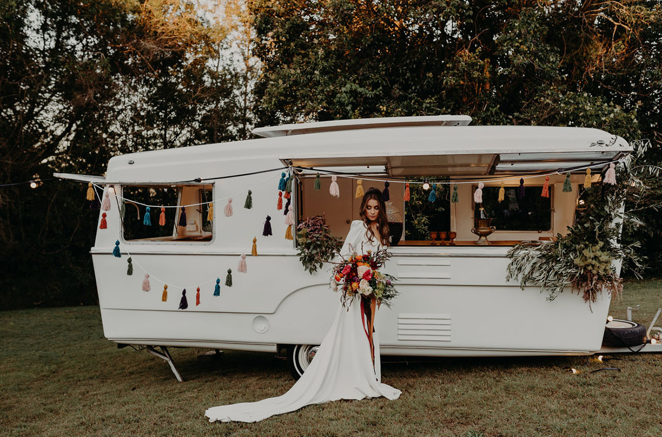 Backyard Yurt Wedding Inspiration