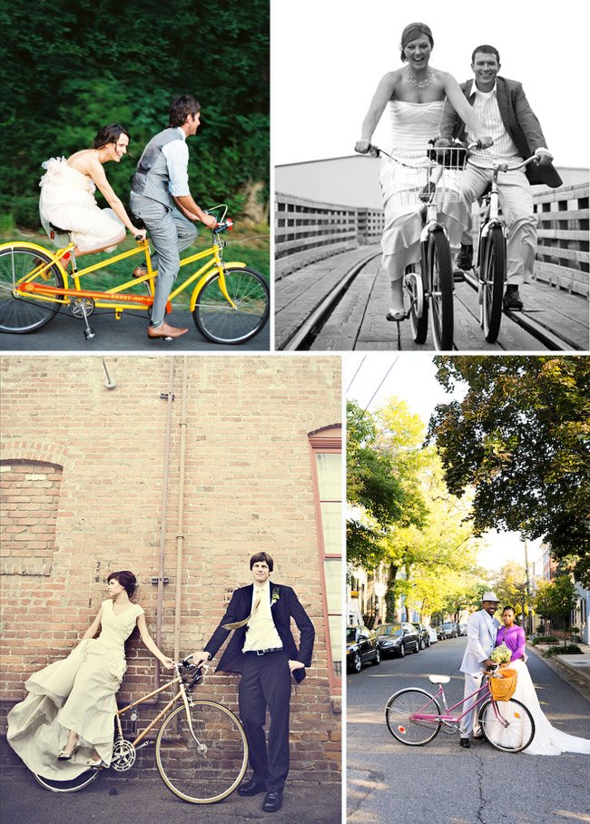 couple on bicycle