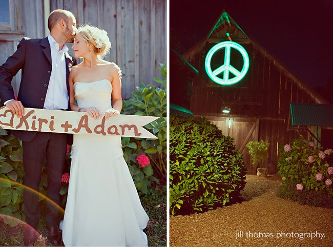 peace barn wedding