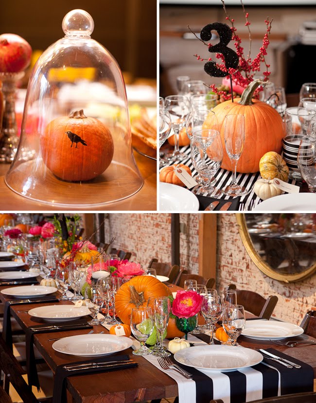 pumpkins as wedding decor halloween wedding